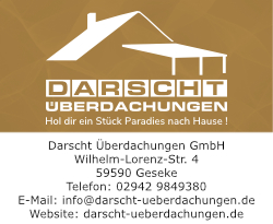 Darscht �berdachungen